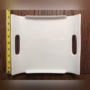 Ceramic Tray with Curved Edges (great for sushi!)